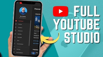 Get FULL Studio Dashboard on Your Phone! - How To Open Full YouTube On Mobile