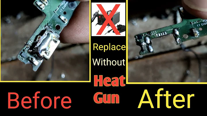 How to Replace Any Smartphone USB Charging Port/Jack Without Heat Gun Properly.