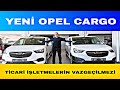 2020 YENİ OPEL COMBO CARGO KDV AVANTAJLI TİCARİ