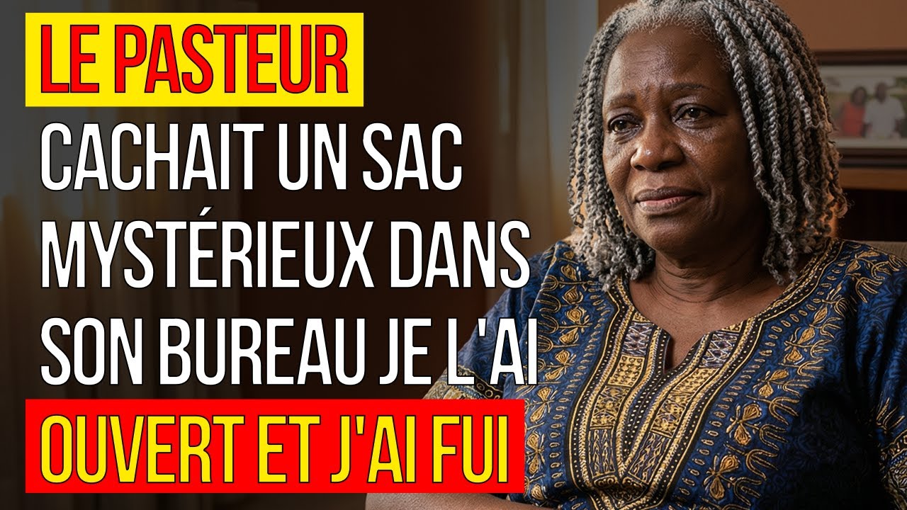 HISTOIRE VRAIE : Le PASTEUR cachait un SAC MYSTÉRIEUX dans son BUREAU — Je l'ai ouvert et j'ai fui