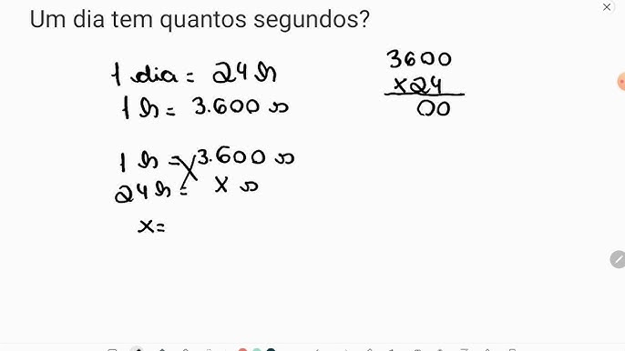 QUANTOS MINUTOS TEM O DIA? 