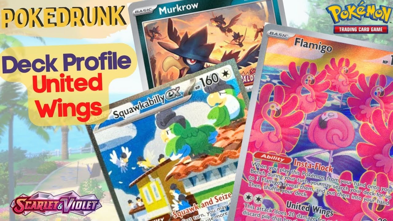 Pokemon TCG United Wings Deck Profile en español Pollos buenos