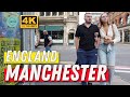 Manchester - England [4K] Summer Walking Tour