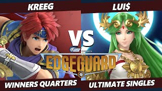 Edgeguard Winners Quarters - Kreeg (Roy) Vs. Lui$ (Palutena) SSBU Ultimate Tournament