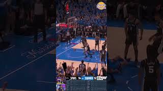 Gargamel no triplo 7 poara assumir a liderança - Spurs 122 X 115 Thunder