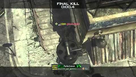 MW3 I.M.S. Final Kill in action