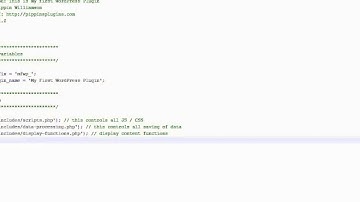 Writing Your First WordPress Plugin Part 5