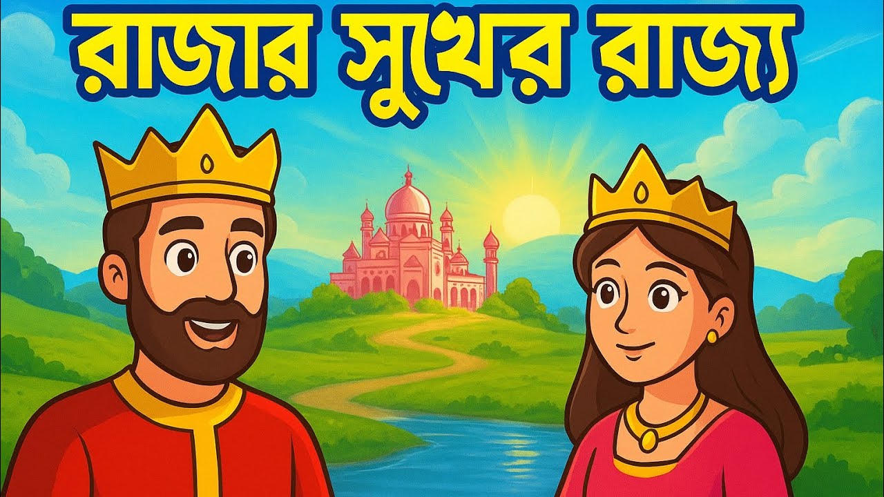 রাজার সুখের রাজ্য | Raja Rani Story | Bengali Moral Story | Bangla ...