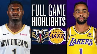 LA LAKERS vs NEW ORLEANS PELICANS Full games highlights | April 15,2024 | NBA LIVE TODAY