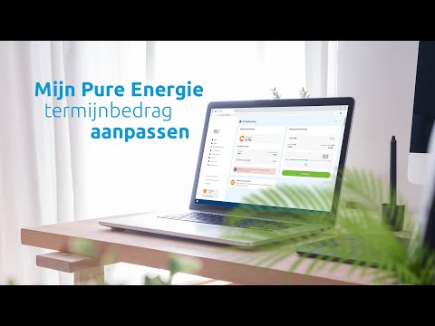 Je termijnbedrag aanpassen via Mijn Pure Energie