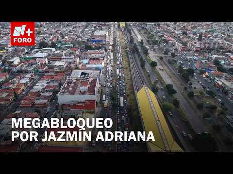 Caos vial por bloqueo en Avenida Central, exigen localizar a Jazmín Adriana