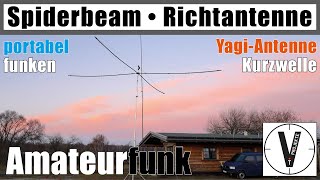 Spiderbeam • Antenne 10-15-20 m • Amateurfunk • Vorstellung • Yagi-Antenne • Richtantenne • deutsch