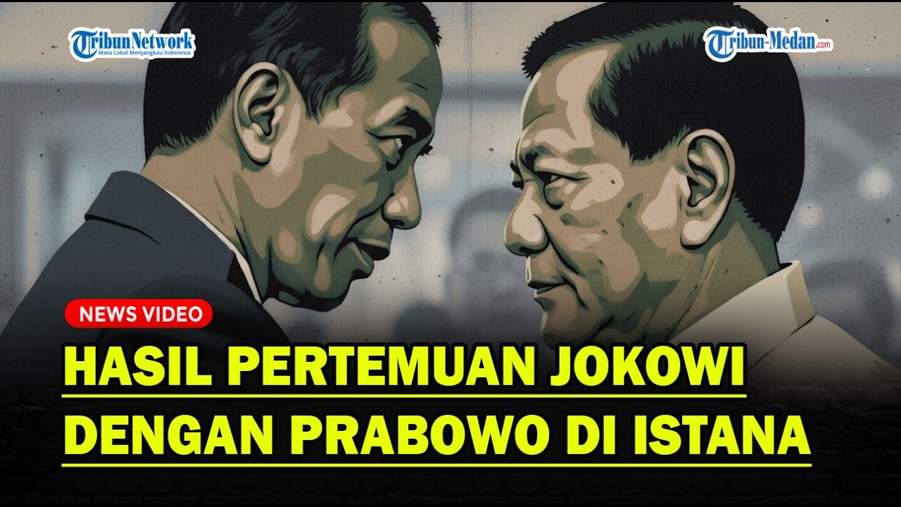 JOKOWI Bongkar Hasil Pertemuan dengan Prabowo di Istana, Bahas Apa Saja❓