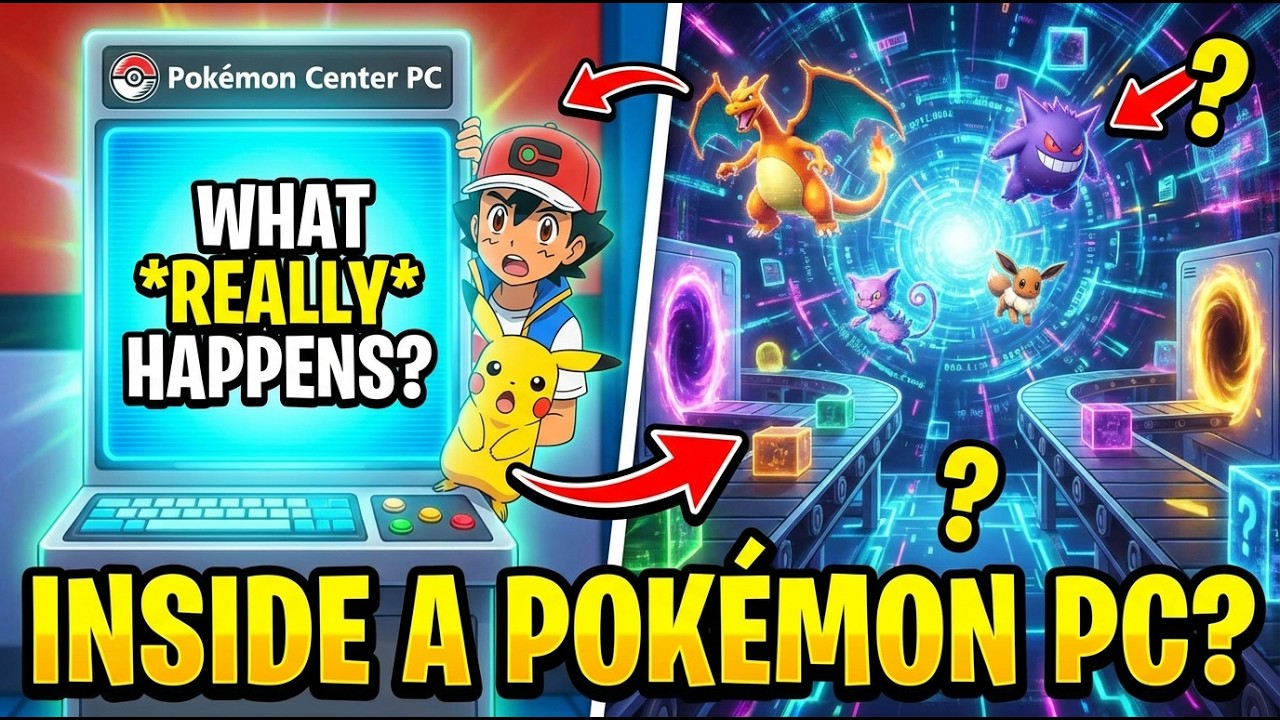 What Actually Happens Inside a Pokémon PC? - YouTube