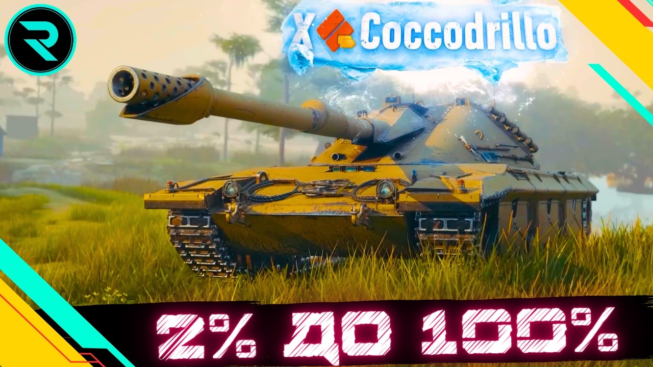 COCCODRILLO ● СПРОБА ОТРИМАТИ 100%(98,07%) ● ЧЕЛЕНДЖ ВІД  Osaka #wot #wot_ua #roha_wot