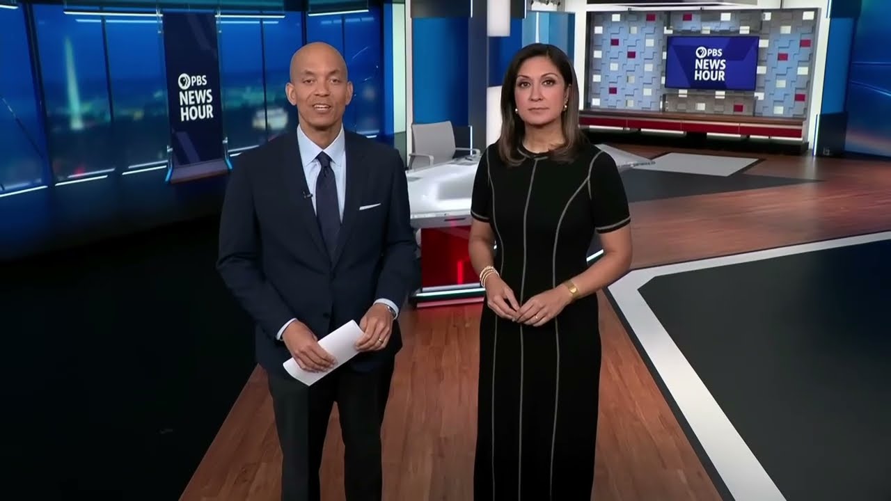 🇺🇸 Начало и конец программы PBS News Hour (18.12.2025)