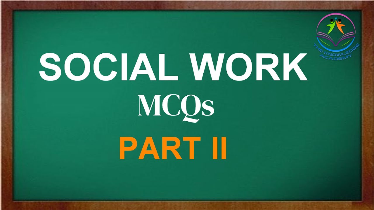 mcq on social work research