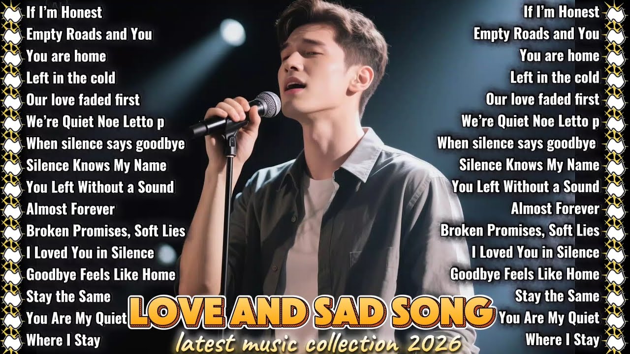 Best acoustic song collection 2026 🔥 - heart touching songs ❤️ - If i'm Honest acoustic piano song 🌸