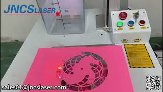 Hot 15W Big area UV laser marking machine for transparent plastic，paper,wood and frosted glass