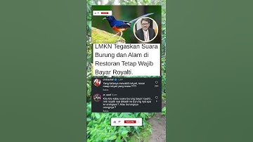 Thumbnail of SUARA BURUNG DAN ALAM JUGA KENA ROYALTI #shorts #viralvideo