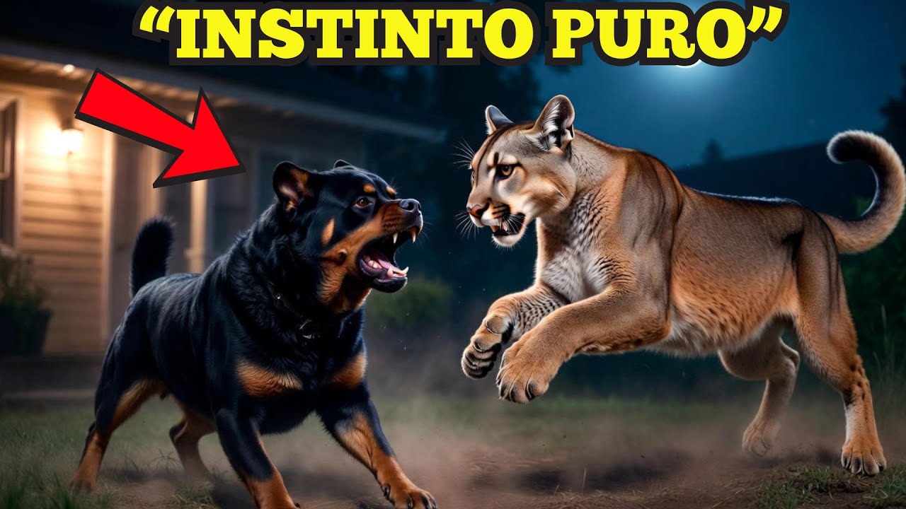 UN ROTTWEILER FRENTE A UNA PUMA: UNA HISTORIA DE PROTECCIÓN Y VALENTÍA ...