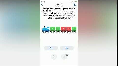 Easy Game - George and Alice - Level 237 solution