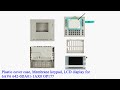 6AV6642-0DA01-1AX0 FOR Touch screen +Membrane keypad +Plastic Case+LCD display 6AV6 642-0DA01-1AX0