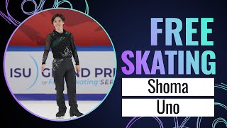 Shoma UNO (JPN) | Men Free Skating | Cup of China 2023 | #GPFigure