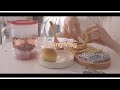 🍞First Bread Baking Vlog | Butter Cookies, Kiri Cheese💙 | Baking with Trapezius + Daily Vlog