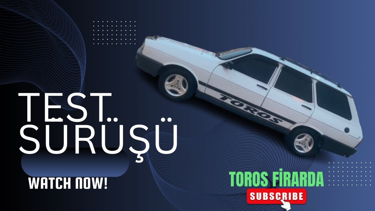 AVANS AYARI SONRASI TEST SÜRÜŞÜ | Renault Toros | Renault 12 SW