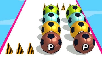 AZ Run - Ball Merging Game Football Skin - Levels 53-54