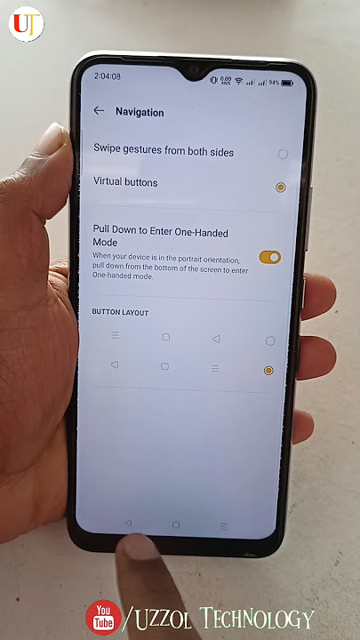 How To Realme C15 Back Button Setting/#foryou #viral #shorts #video #uzzol_technology