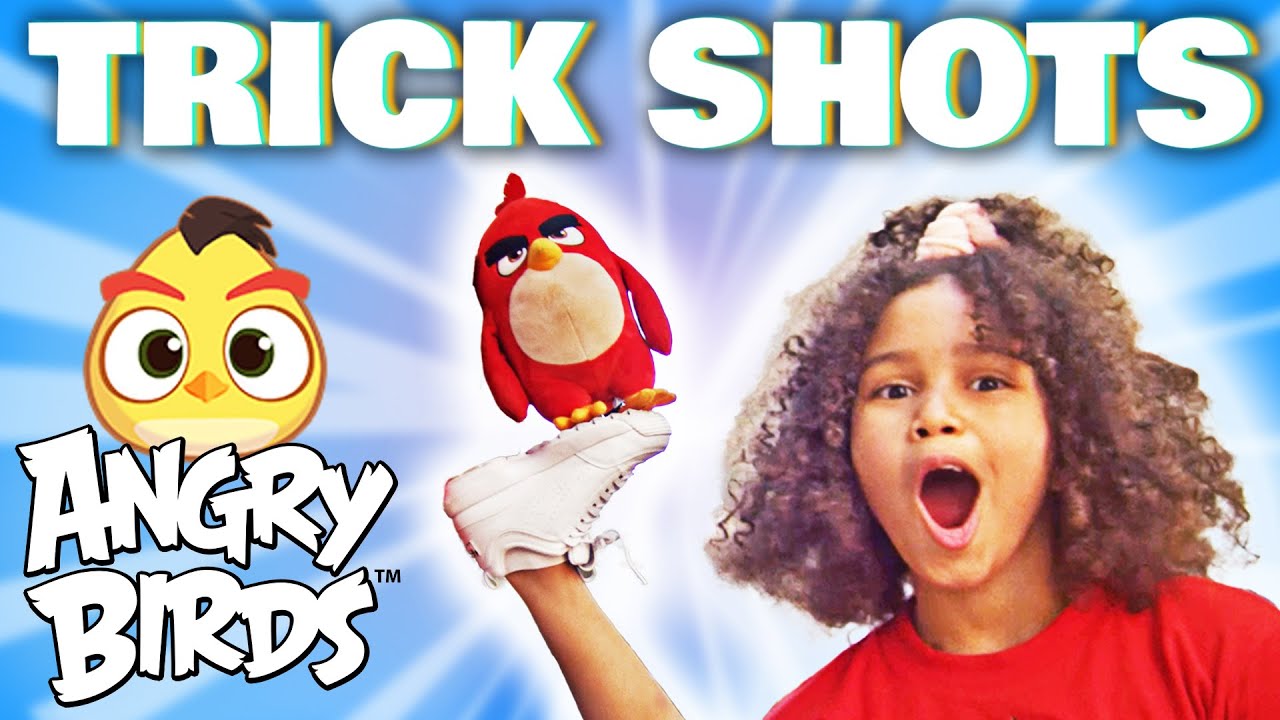 Getting Active with Angry Birds | Parkour & Trick Shots
