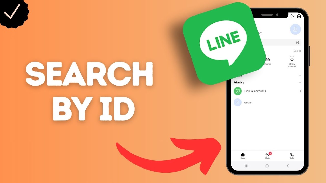 How to Search for Friends by ID in LINE (find users with their LINE ID)