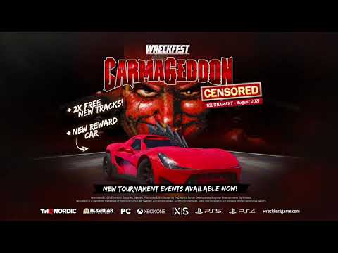 Wreckfest: Carmageddon Tournament Update August 2021 Wreckfest: Carmageddon Tournament Update August 2021