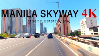 Metro Manila Skyway, Stage 3. The Fastest way to go to Ayala Malls Manila Bay  4K