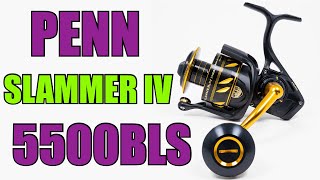 Penn SLAIV5500BLS Slammer IV 5500 Spinning Reel Review | J&H Tackle screenshot 3