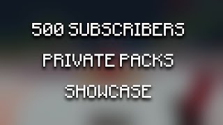 500 SUBSCRIBERS PRIVATE PACK FOLDER SHOWCASE
