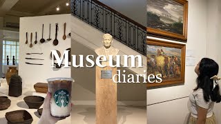 A day in my life: museum vlog (National museum of anthropology, natural history, and fine arts)