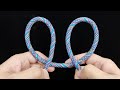 The three most commonly used knots in daily lifeknottips101