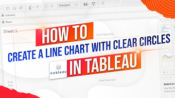 How to Create a Line Chart With Clear Circles in Tableau