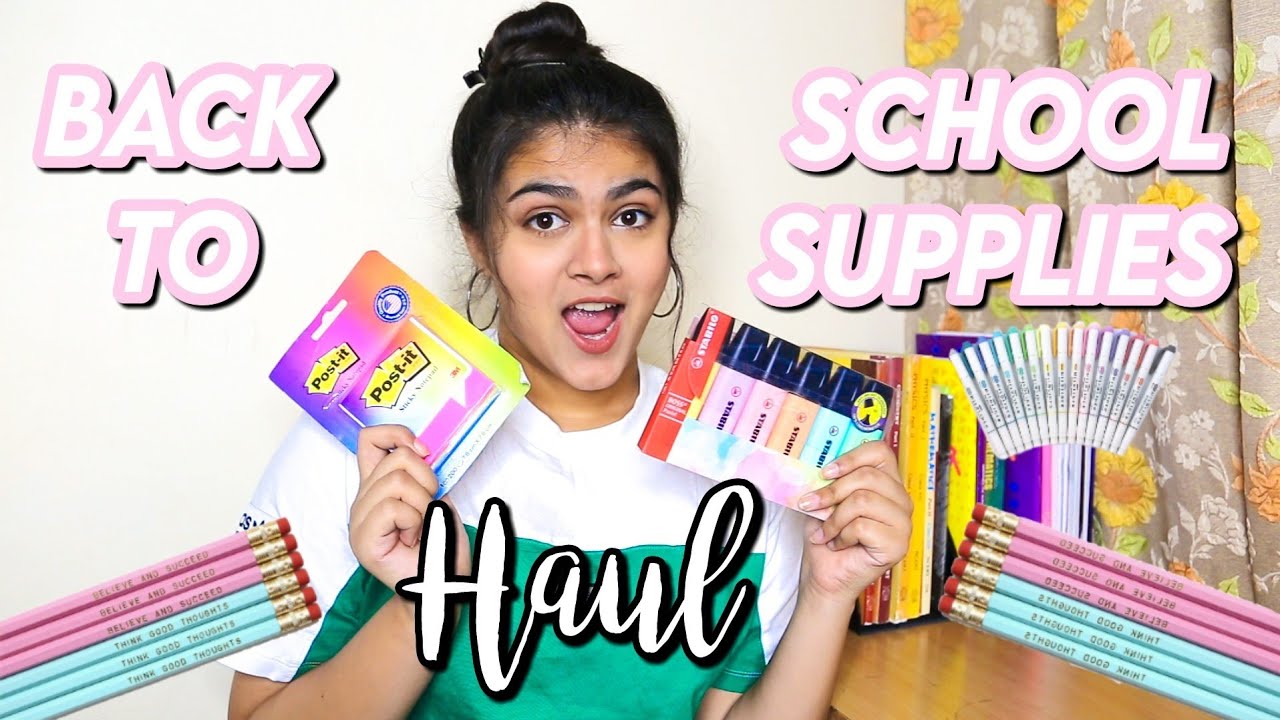 BACK TO SCHOOL SUPPLIES HAUL FROM AMAZON the ESSENTIALS!!!!!! YouTube