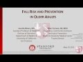 Fall Risk and Prevention in Older Adults