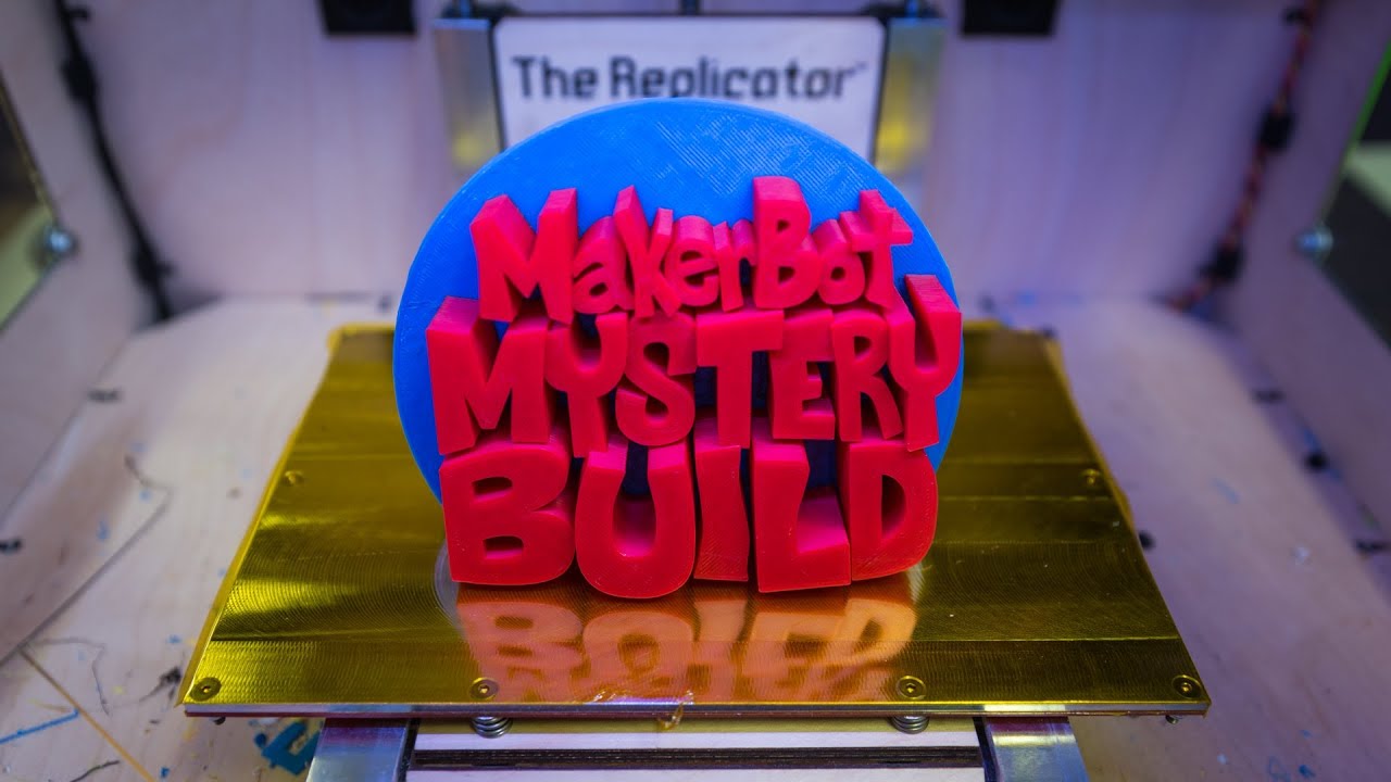 MakerBot Mystery Build: The 24-Hour Print replicaset selector