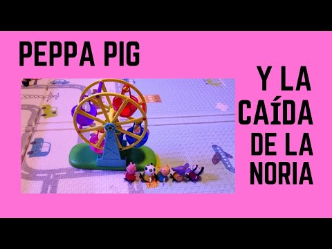 Peppa Pig y sus amigos se caen de la noria | Vídeos de Peppa Pig para niños