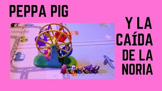 Peppa Pig y sus amigos se caen de la noria | Vídeos de Peppa Pig para niños