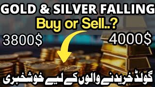 D & Silver Prices Falling D New Target D & Silver Crashed D Prediction This Week