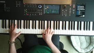 Video thumbnail of "IT'S JUST ANOTHER NEW YEAR'S EVE,  PIANO COVER, Barry Manilow song"