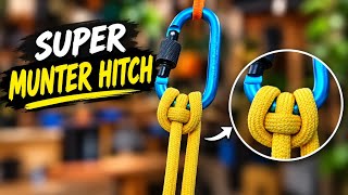 The Powerful Super Munter Hitch 😱 | How to Tie This High-Friction Knot
