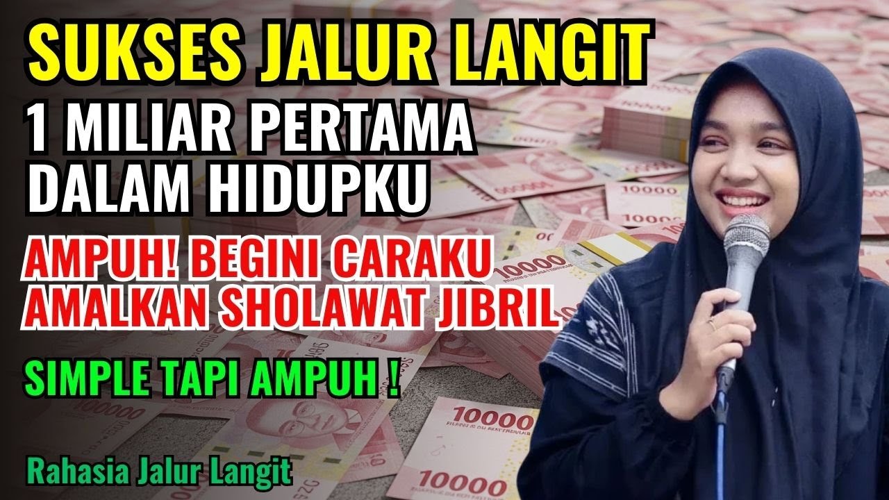 Cara Mengamalkan Sholawat Jibril Yang Benar❗Supaya Doa Tembus Kelangit Tujuh